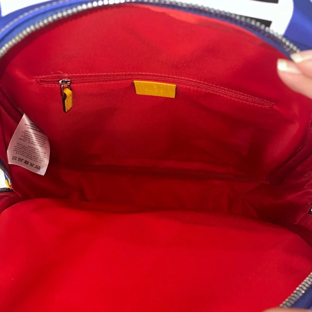 Gucci Kids Backpack Cars Nylon Blue - Picture 2 of 14